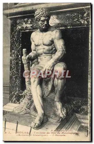 Cartes postales Moulins Tombeau du duc de Montmorency L'Hercule