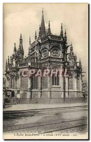 Cartes postales Caen L&#39Eglise Saint Pierre L&#39Abside