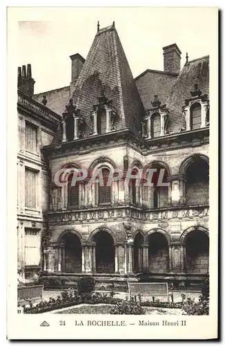 Cartes postales La Rochelle Maison Henri II