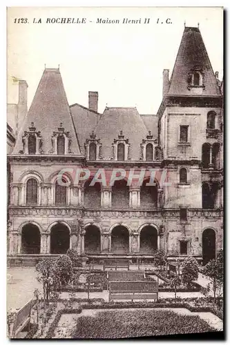 Cartes postales La Rochelle Maison Henri II