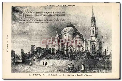 Cartes postales Dreux Chapelle Saint Louis Sepulture De La Famille d&#39Orleans