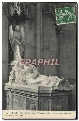 Ansichtskarte AK Dreux Chapelle St Louis Tombeau de la Princesse Marie d&#39Orleans