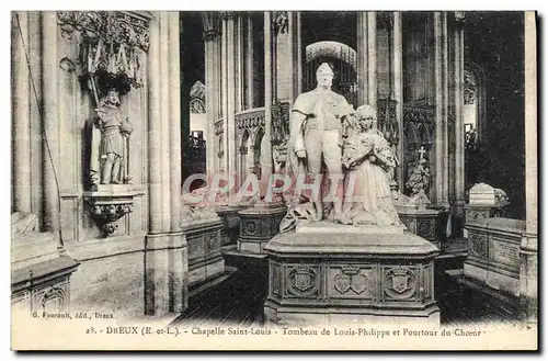 Cartes postales Dreux Chapelle Saint Louis Tombeau De Louis Philippe