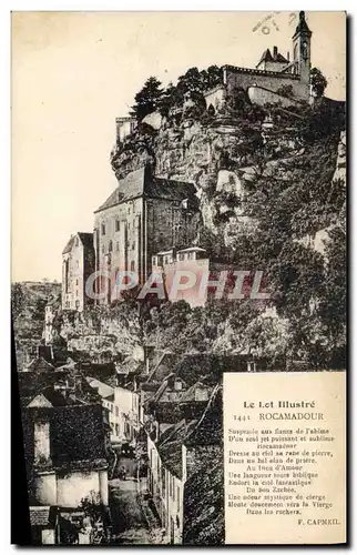 Cartes postales Le Lot Rocamadour