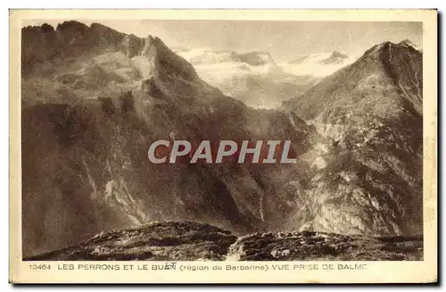 Cartes postales Les Perrons Et Le Buan Vue Prise De Balme