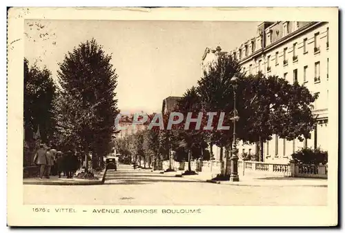 Ansichtskarte AK Vittel Avenue Ambroise Bouloumie