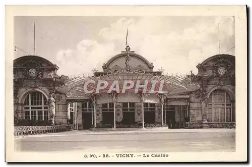 Cartes postales Vichy Le Casino