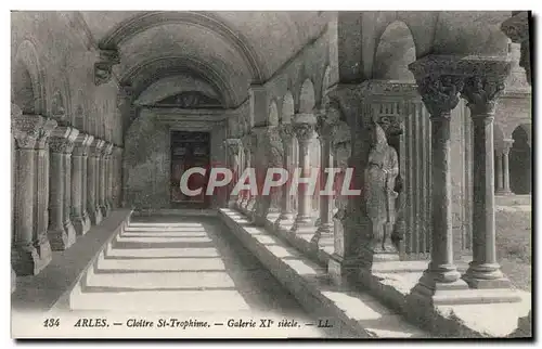 Cartes postales Arles Cloitre St Trophine