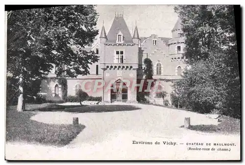 Ansichtskarte AK Environs de Vichy Chateau de Maulmont