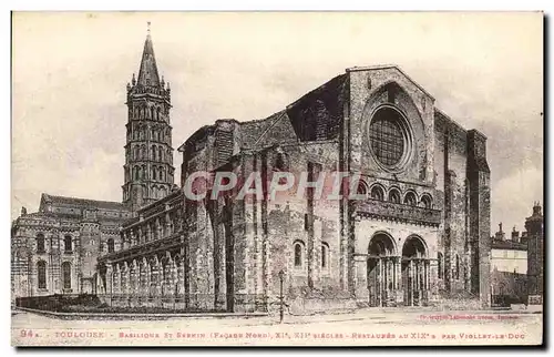 Cartes postales Toulouse Basilique St Sernin