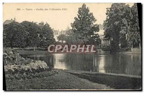 Ansichtskarte AK Tours Jardin des Prebendes d&#39Oe