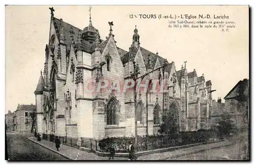 Cartes postales Tours L&#39eglise ND Lariche