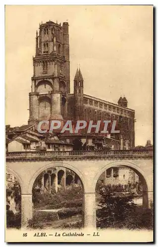 Cartes postales Albi La cathedrale