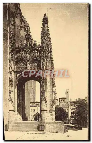 Ansichtskarte AK Albi Cathedrale Sainte Cecile Le porche