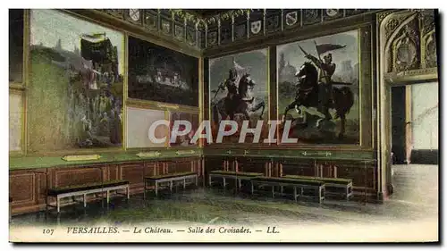 Cartes postales Versailles Le chateau Salle des Croisades