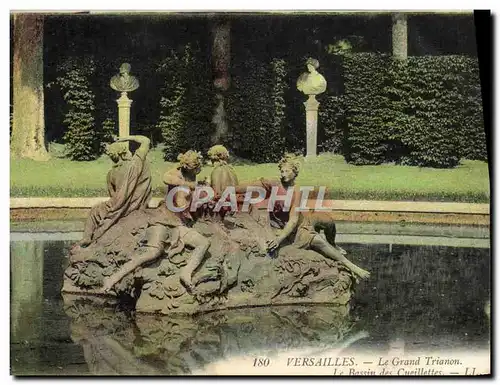 Cartes postales Versailles Le Grand Trianon Le bassin des Cueillettes