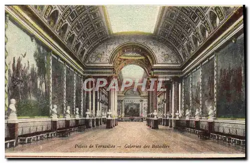 Cartes postales Palais de Versailles Galeries des batailles