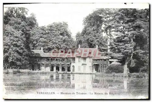 Ansichtskarte AK Versailles Hameau de Trianon La maison du seigneur