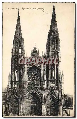 Cartes postales Rouen Eglise Saint Ouen