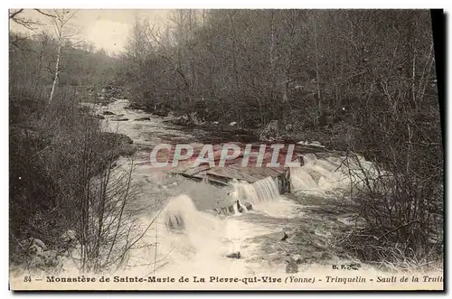 Cartes postales Monastere de Sainte Marie de la Pierre qui Vire Trinquelin Sault de la Truite