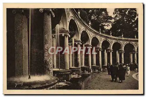 Cartes postales Versailles La colonnade
