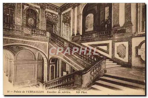 Cartes postales Palais de Versailles Escalier de marbre