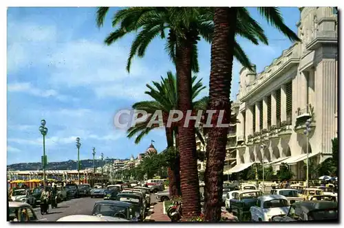 Cartes postales moderne Nice Le palais de la Mediterranee et la promenade des Anglais