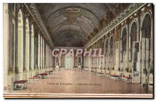 Ansichtskarte AK Palais de Versailles Galerie des Glaces