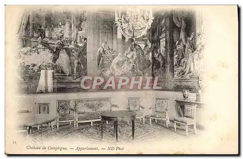 Ansichtskarte AK Chateau de Compiegne Appartement