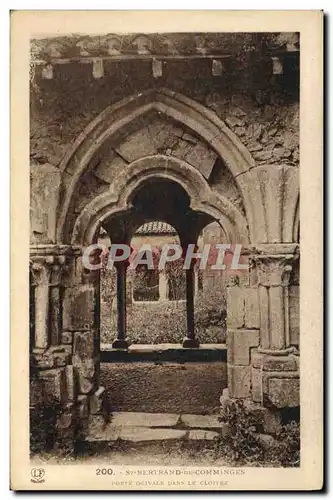 Cartes postales St Bertrand de Comminges Porte ogivale dans le cloitre