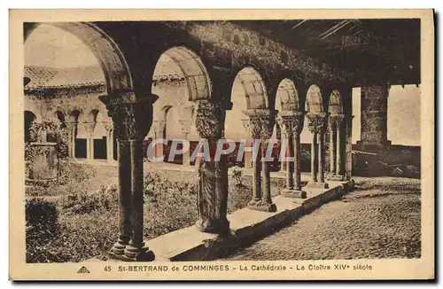 Ansichtskarte AK St Bertrand de Comminges La cathedrale le cloitre