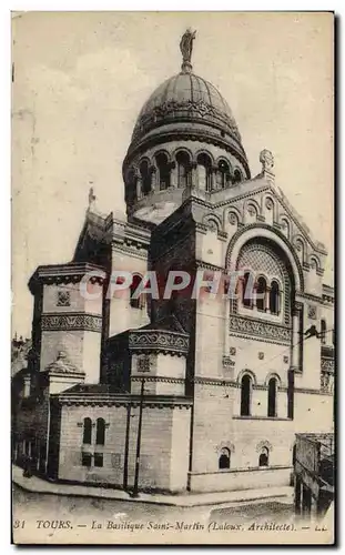 Cartes postales Tours la basilique St Martin