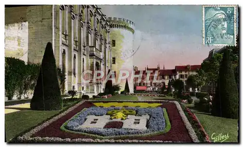 Cartes postales moderne Angouleme Jardin de l&#39hotel de ville Les armes de la ville