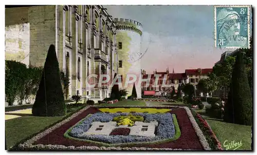 Moderne Karte Angouleme Jardin de l&#39hotel de ville Les armes de la ville