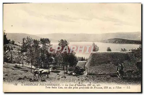 Cartes postales Le lac d&#39Issarles Chevre