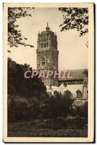 Cartes postales Rodez La clocher Vu de l&#39Eveche