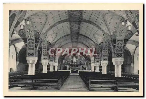 Cartes postales La basilique de Lisieux La crypte Vue generale