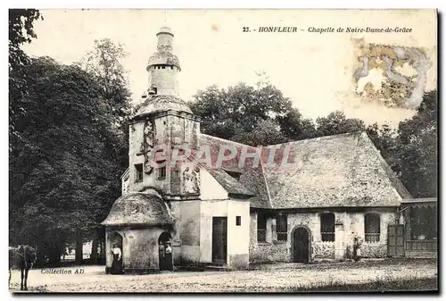 Cartes postales Honfleur Chapelle de Notre Dame de Grace