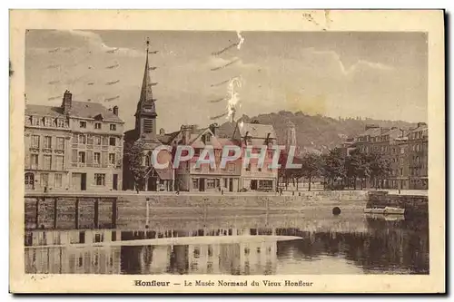 Cartes postales Honfleur Le musee normand