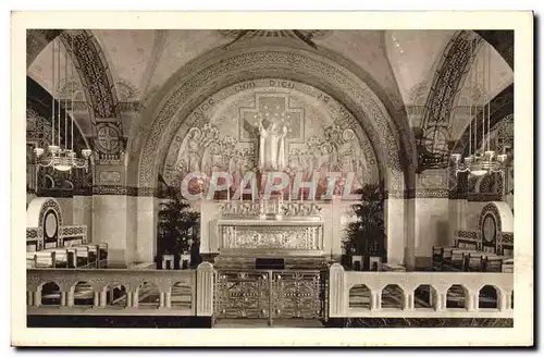 Ansichtskarte AK Basilique de Lisieux la crypte Le choeur