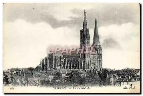 Cartes postales Cathedrale de Chartres