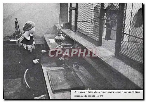 Cartes postales moderne PTT Evenements Artisans d&#39hier des communications d&#39aujourd&#39hui Bureau de poste 1930