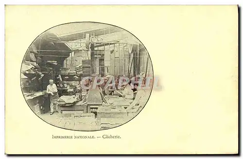 Cartes postales Photographie Imprimerie nationale Clicherie