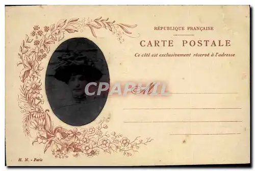 Cartes postales Photographie Femme