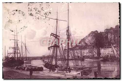 Cartes postales Bateau de peche Nice Le port Lympia