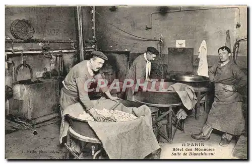 Cartes postales Monnaies Paris Hotel des Monnaies Salle de blanchiment