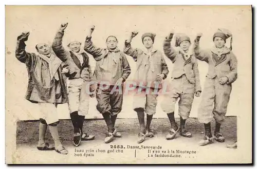 Cartes postales Folklore Danse savoyarde