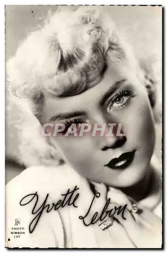 Cartes postales moderne Cinema Yvette Lebon