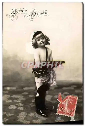 Cartes postales Poste Postier Enfant
