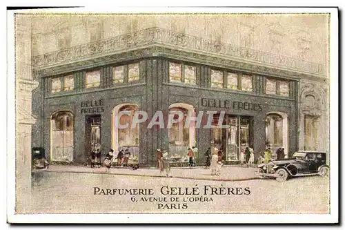 Cartes postales Parfumerie Gelle Freres Avenue de l&#39Opera Paris